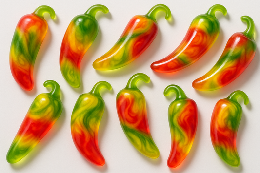 use only full chili picture and mix colors together rather than one solid color